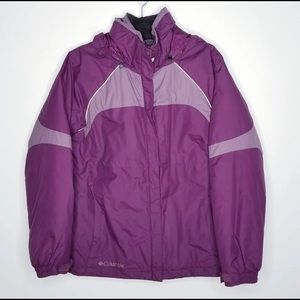 Columbia 2-in-1 Winter Coat L Purple